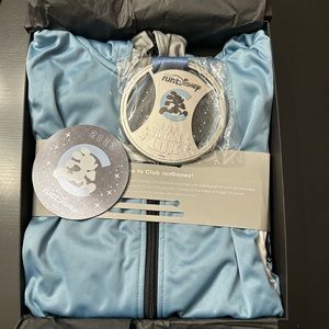 Run Disney Club jacket and medal